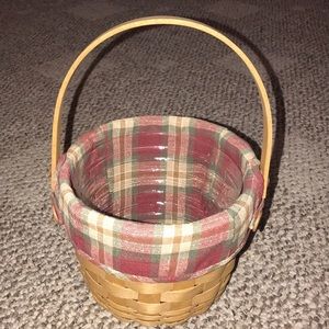 Collectible longaberger basket